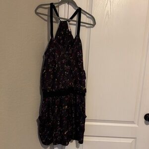 Pre-owned See By Chloe Black Floral Dress